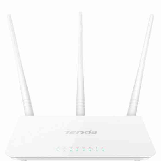 Маршрутизатор Tenda F3 802.11n N300 3xFE LAN, 1xFE WAN, 3x5dBi Ant (F-3) Киев