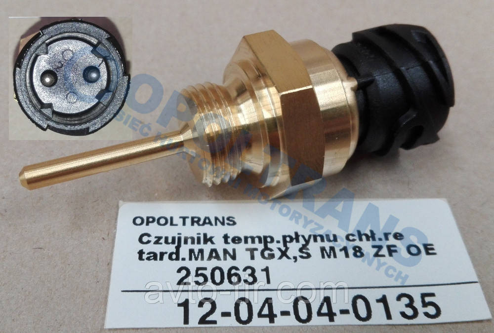 Датчик температуры воды ретардера DAF / MAN /RVI Луцк - изображение 1