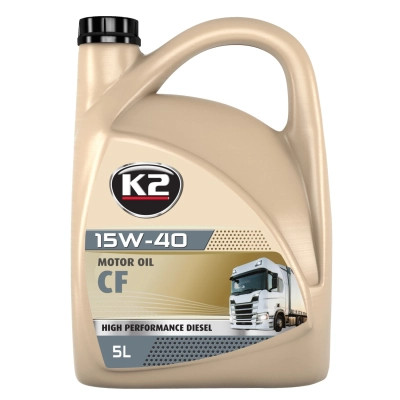 Моторна олива K2 CF 15W-40 5 л (O4015E) Вінниця - фото 1