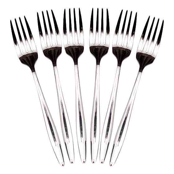 Набор десертных вилок 6 предметов 14 (см) Серебро HP-8-30 Киев