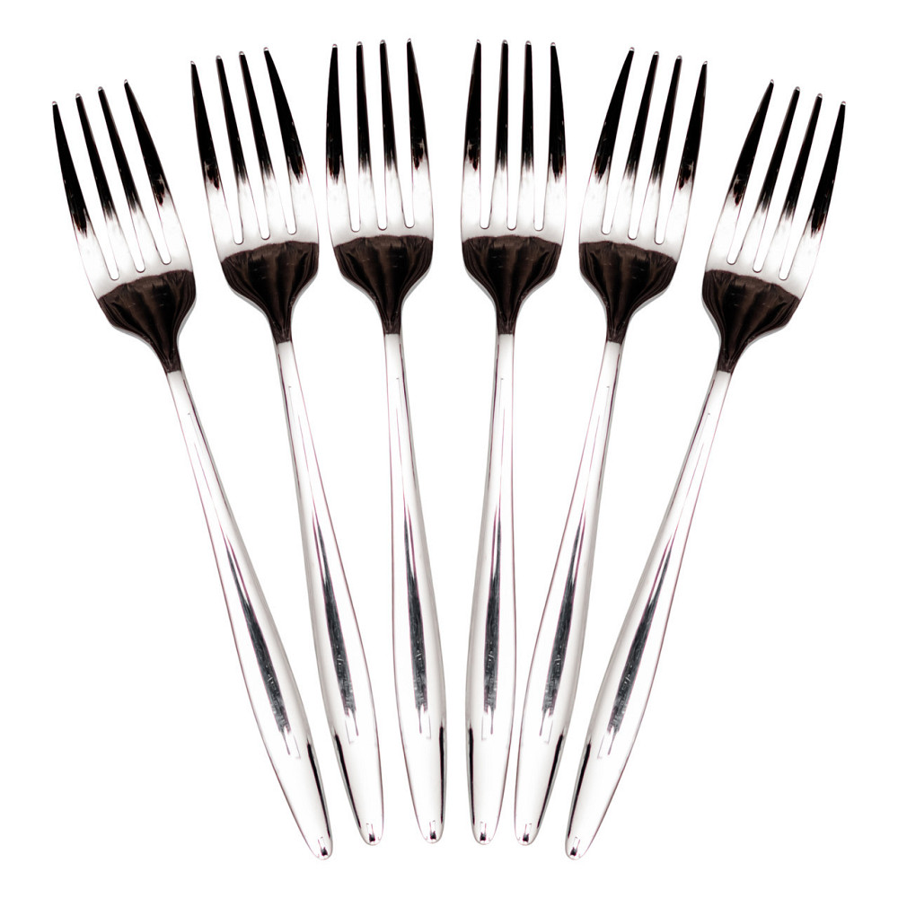 Набор десертных вилок 6 предметов 14 (см) Серебро HP-8-30 Киев - изображение 1