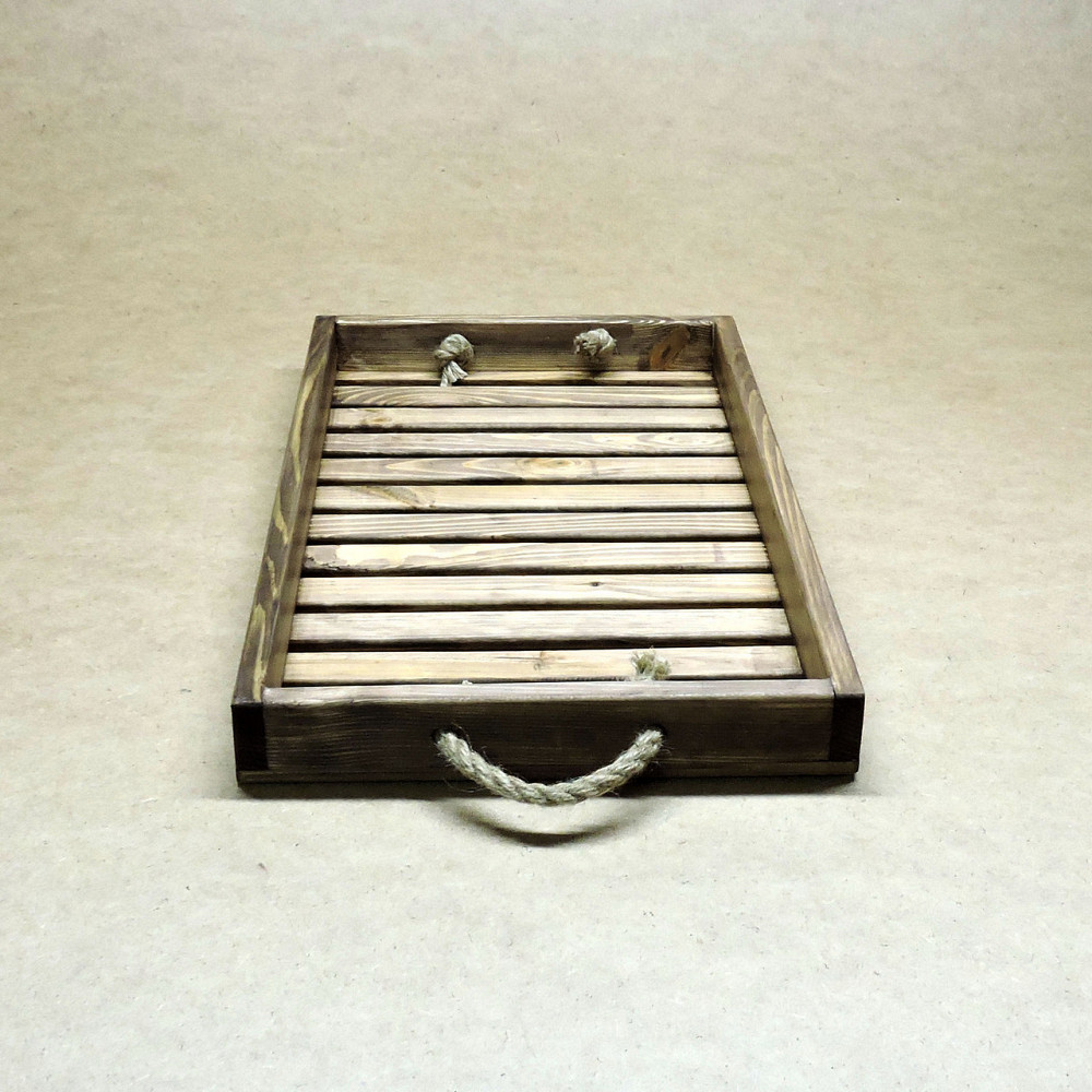 Піднос дерев'яний "Буйон" капучино Миколаїв - фото 5