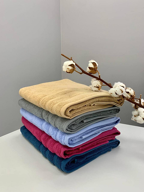 Подарочный комплект полотенец Ideal Textile Косичка 2 шт (50х100 см 70х140 см) в разных цветах (5686 Черновцы - изображение 6