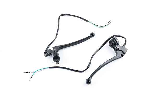 Важелі керма (пара, з кріпленням) скутер 4 Т китай 50 (+кінцевий вимикач) Мукачево