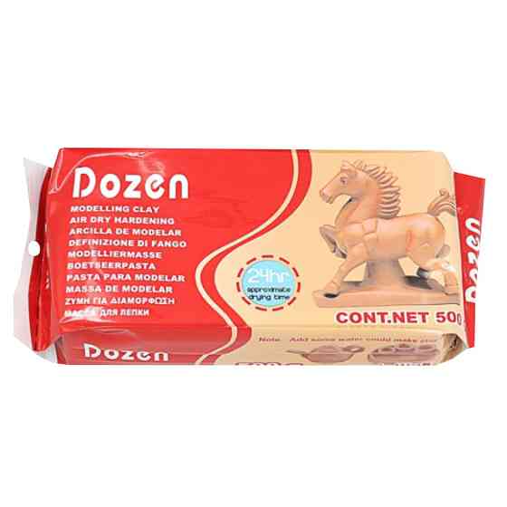 Маса для ліплення "Dozen" DSCN0666 коричнева 500 грам Вінниця