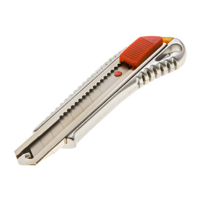 Нож канцелярский Topex 18мм мет направляющая (17B128) Винница - изображение 2