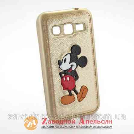 Samsung G360 G361 Core Prime чехол кожа Микки Маус Одесса