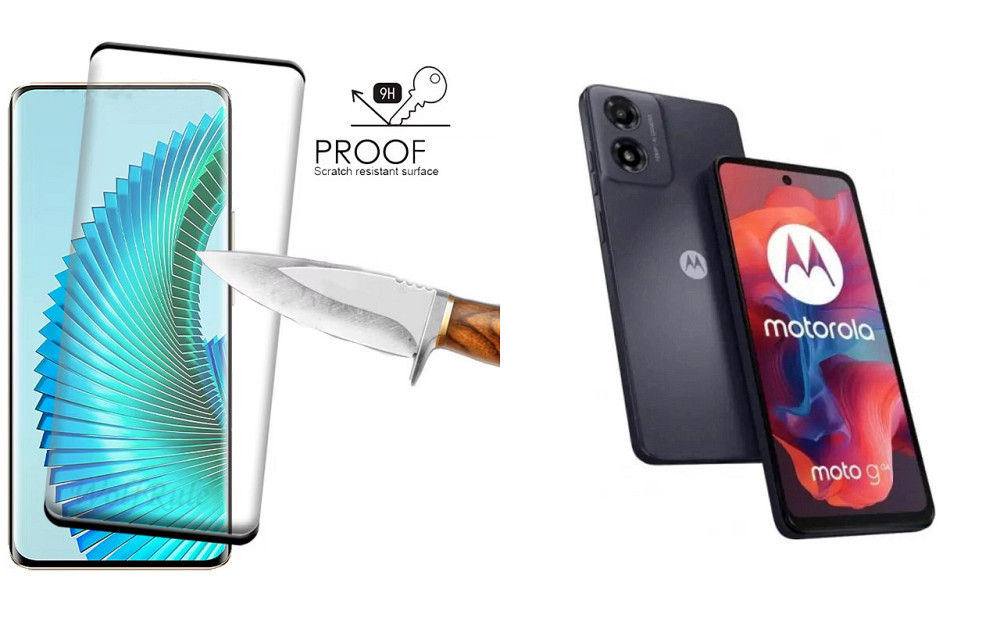 Защитное стекло HyperGlass Pro для Motorola Moto G04s – максимальная чувствительность и защита Киев - изображение 1