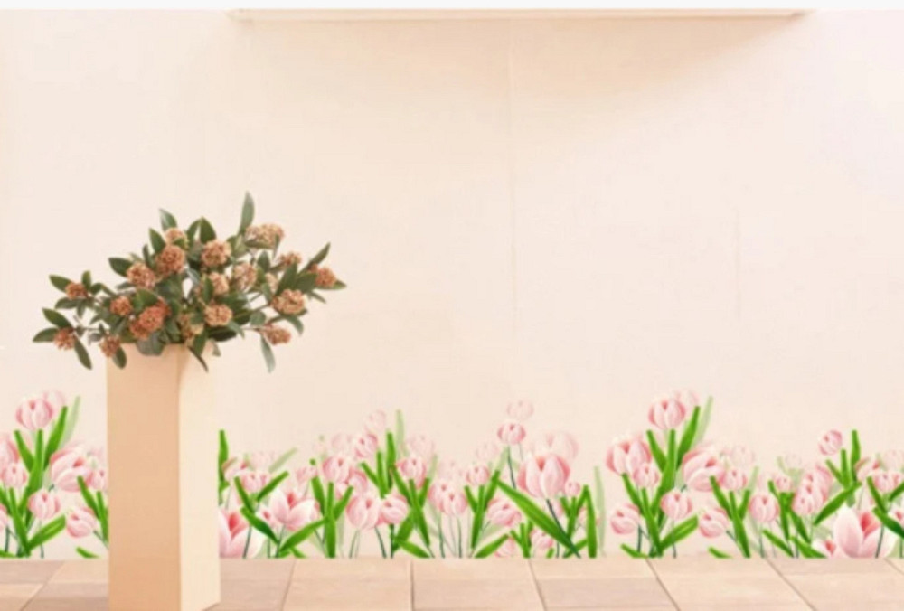 Декоративная наклейка на стену Тюльпаны Киев - изображение 1