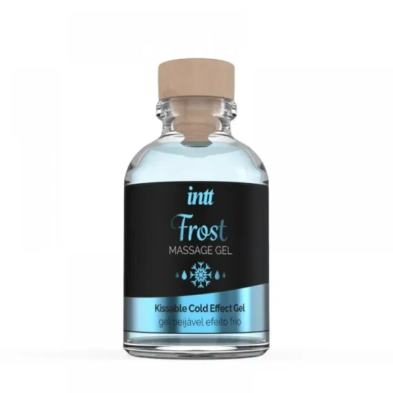 Съедобный массажный гель для интимных зон Intt Cold Effect Frost (30 мл) Sex Aura Киев