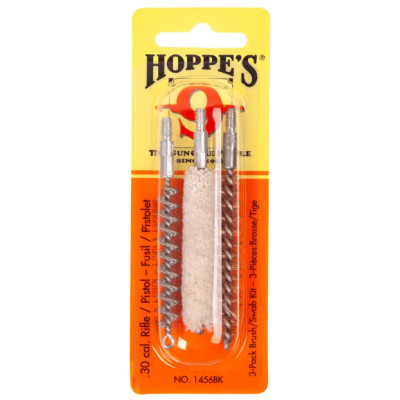 Набір йоржів для чистки зброї Hoppe&apos;s 30 8/32 M (1456BK) Вінниця - фото 1