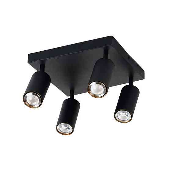 VALESO Спот INN-23196BK чорний на 4 плафони Коломыя