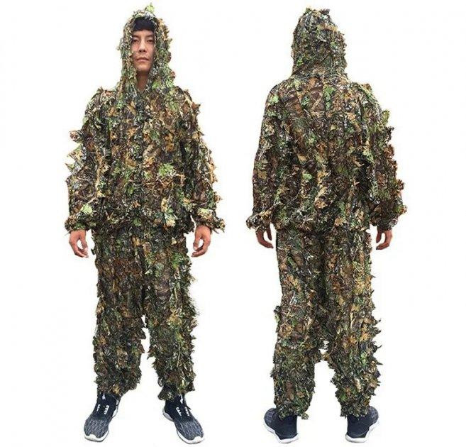 Костюм маскировочный с листвой (размер универсальный) Куртка + брюки Винница - изображение 7