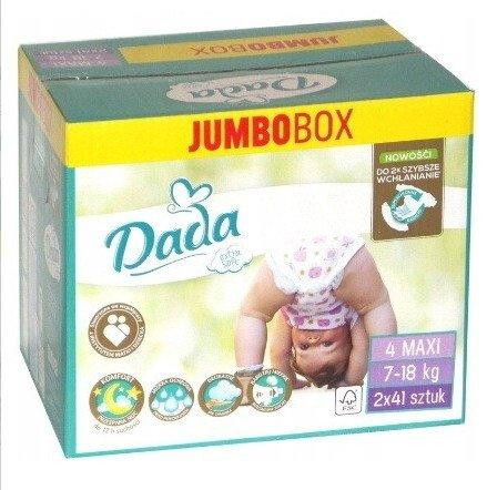 Dada підгузники Jumbo box Extra Soft 4 Maxi (7-18 кг) 2*41 шт Отримано подарунок при покупці 3х пачо Львів - фото 2