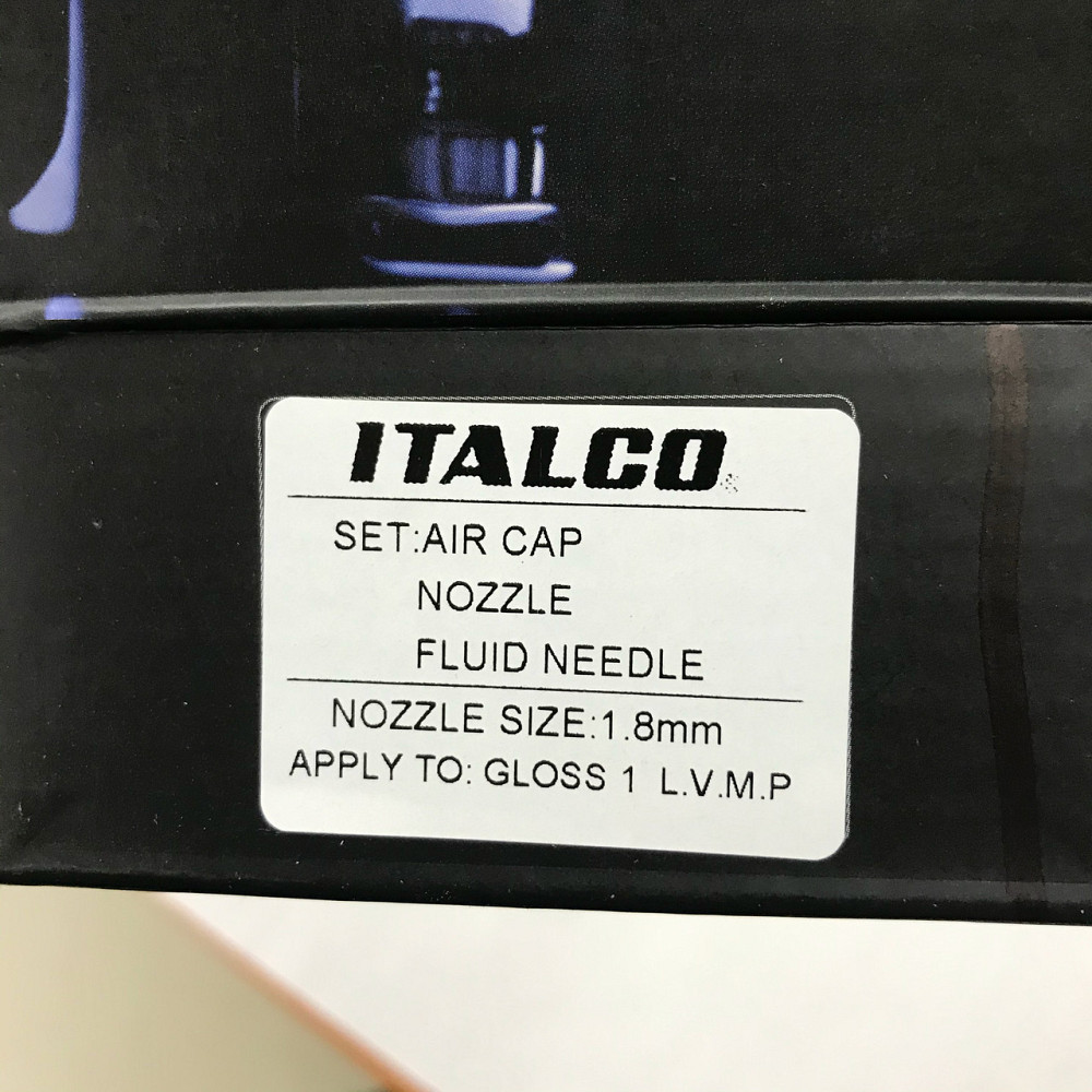 Форсунка для фарбопультів Gloss LVMP 1.8 мм ITALCO NS-Gloss-1.8LM Чернігів - фото 2