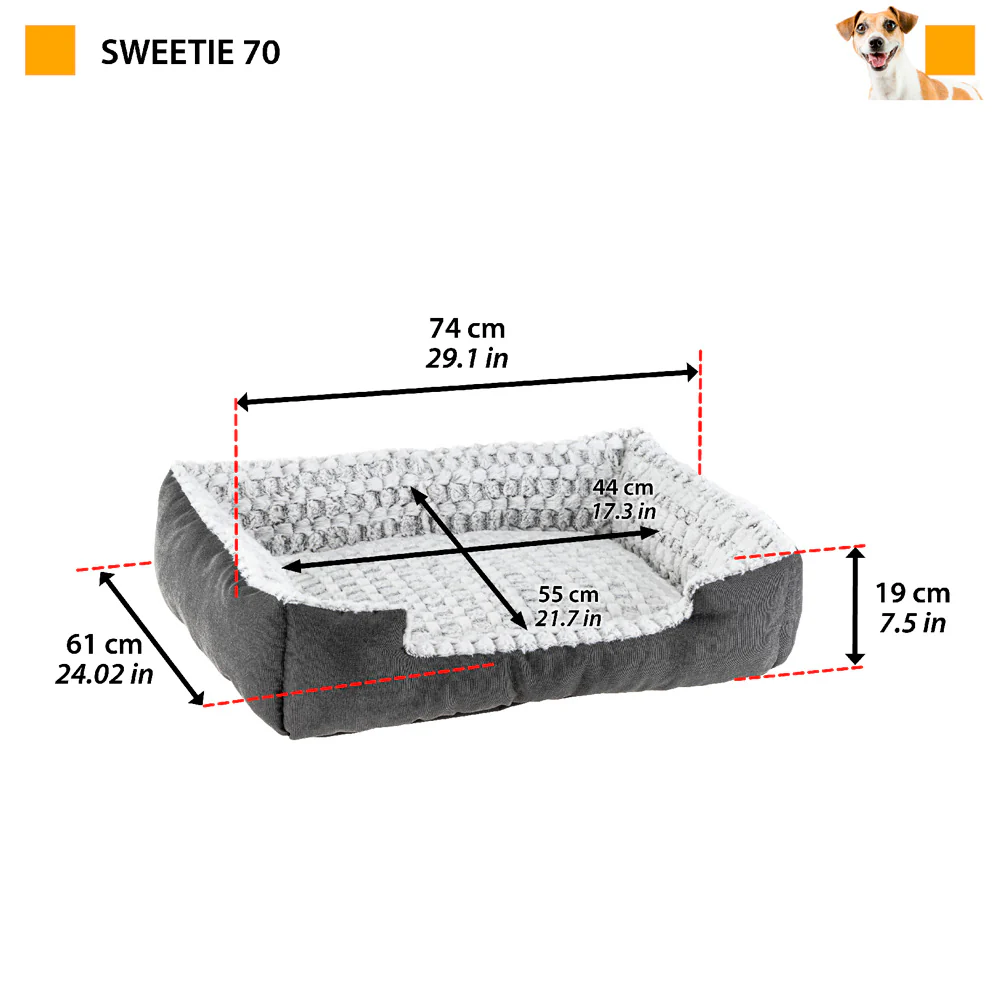 Лежанка для собак і кішок Ferplast Sweetie (Ферпласт Світі) Запоріжжя - фото 2