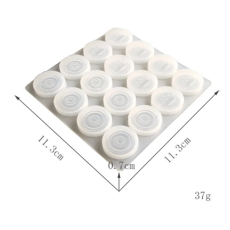 Молд из силикона Шашки 113 на 113 мм белый Киев - изображение 2