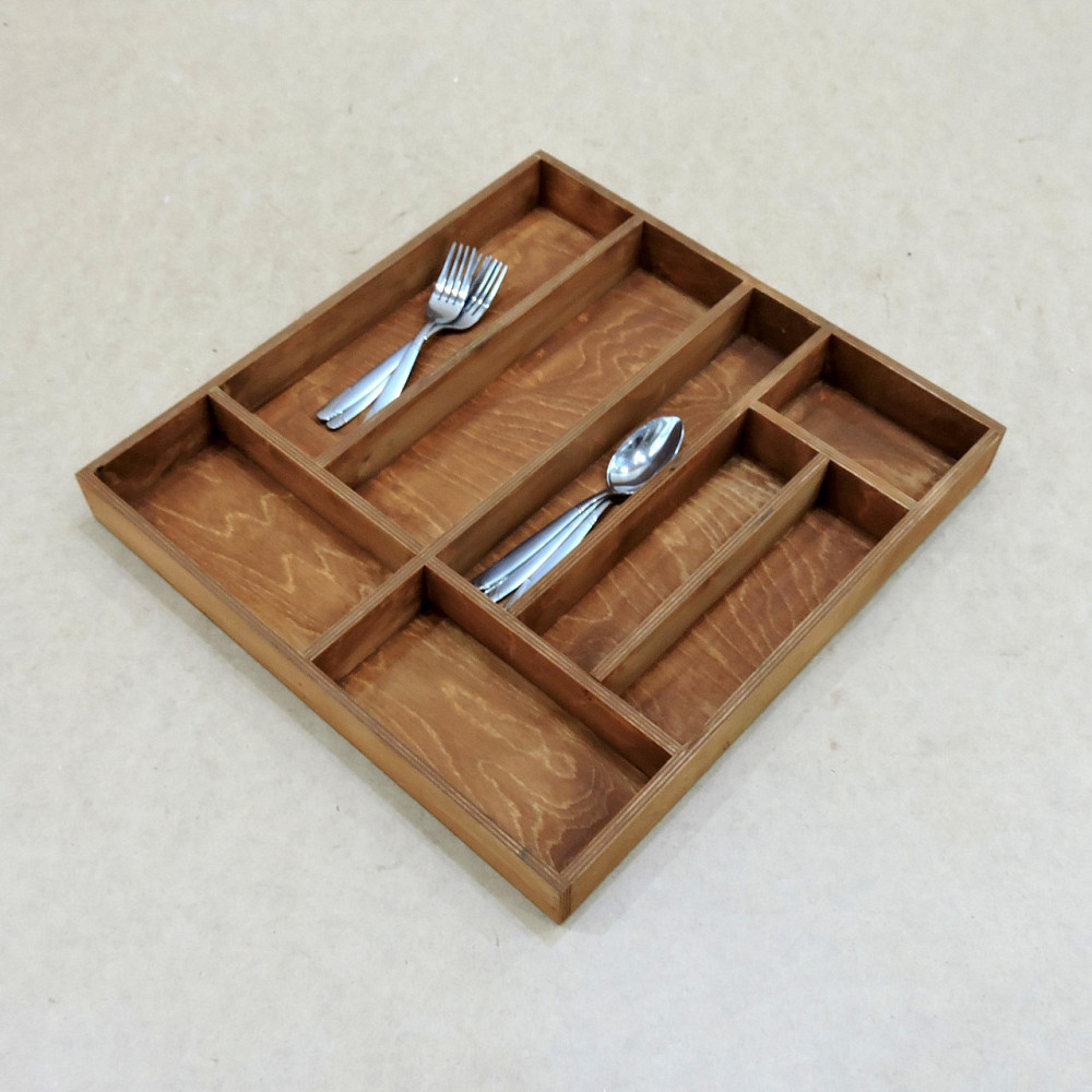 Лоток для столових приладів "Кортадо" шафран Миколаїв - фото 1