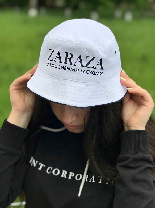 Біла стильна панама "ZARAZA з красивими очима". Чернівці - фото 1