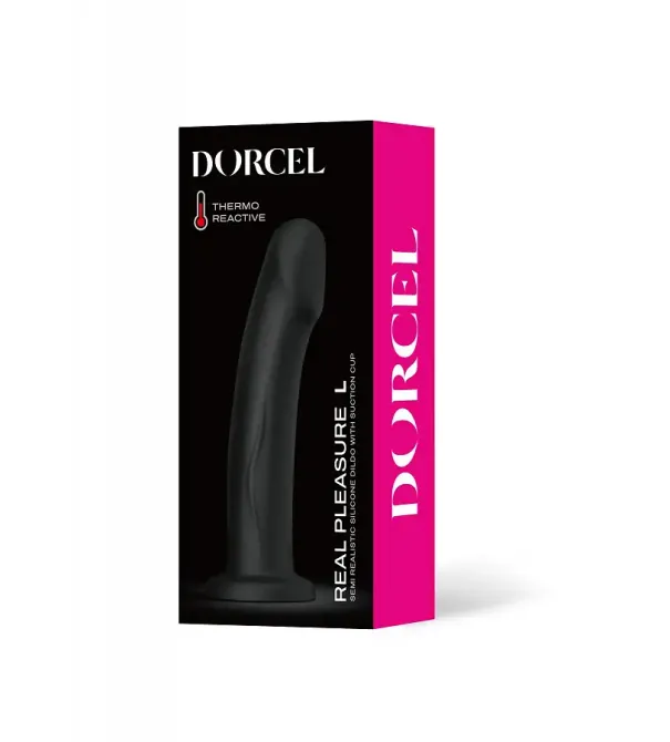 Фалоімітатор Dorcel Real Pleasure L Black Львів - фото 6