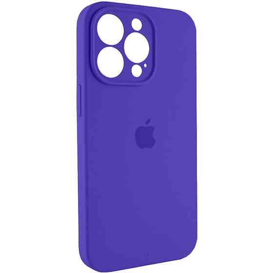 Чохол для смартфона Silicone Full Case AA Camera Protect for Apple iPhone 15 Pro 22,Dark Purple Київ