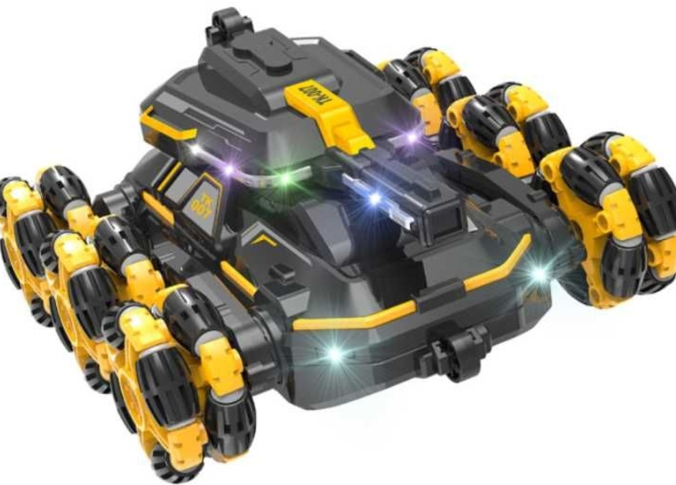 Радіокерований танк перевертень з підсвічуванням машинка с пультом. Київ - фото 4