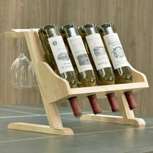 Настільна винна полиця "Меланіт" бланже Миколаїв - фото 1