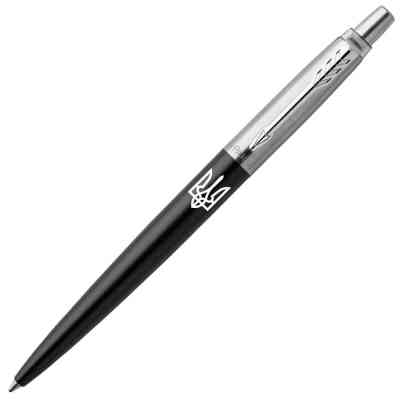 Ручка кулькова Parker JOTTER 17 UKRAINE Bond Street Black CT BP Трезубец (16232_T001w) Вінниця