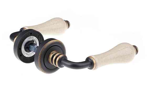 Ручка Linea Cali, модель DALIA бронза матовая/потреск. фарфор Киев