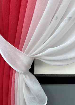 Кухонные шторки VR-Textil № 106к батист 