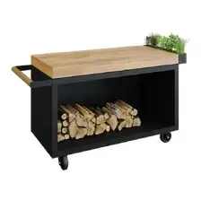 Гриль Ofyr Drewniany Stół Mise En Place Table Black 135 Pro Drewno Tekowe Київ - фото 1