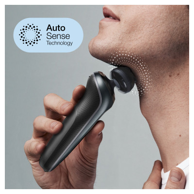 Електробритва Braun Series 6 61-N1000s BLACK / BLACK Вінниця - фото 7