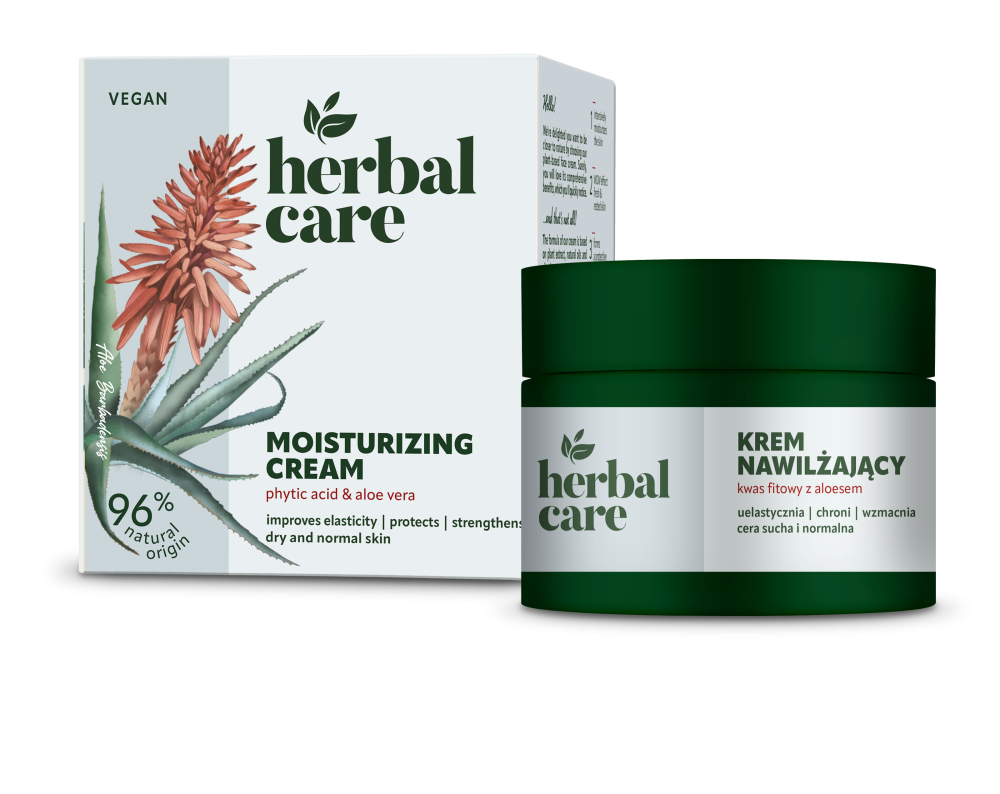 Крем зволожуючий Фітинова кислота та алое вера Herbal Care Farmona 50 мл Київ - фото 2