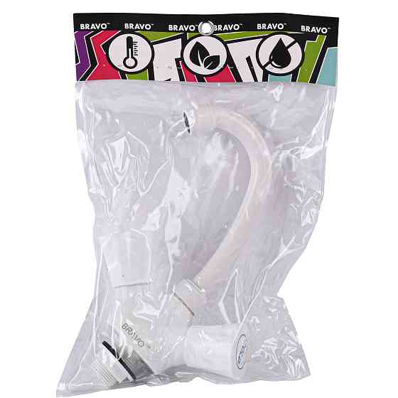 Змішувач для умивальника BRAVO B2-00-401 термостійкий ABS пластик, білий Київ