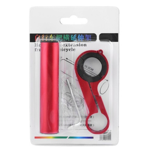 Расширитель вело руля 799 алюминиевый Красный Винница - изображение 3