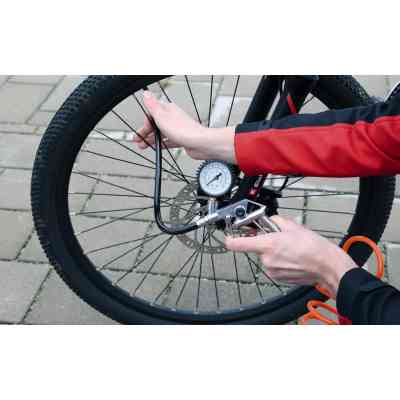 Пистолет для подкачки колес Einhell со стальным переходником, max 8бар, 1/4'' (4137000) Винница