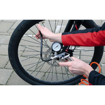 Пістолет для підкачки коліс Einhell зі сталевим перехідником, max 8бар, 1/4&apos;&apos; (4137000) Вінниця - фото 2