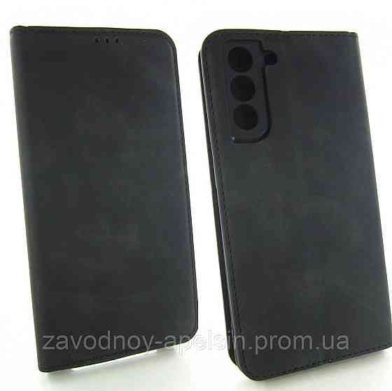 Чохол книжка Samsung S21 FE G990 Захист камери (чорний) Одеса