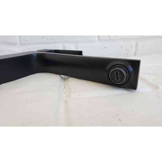 Смеситель для раковины высокий Volle LEON de la noche черный/матовый 1511.010204 Киев