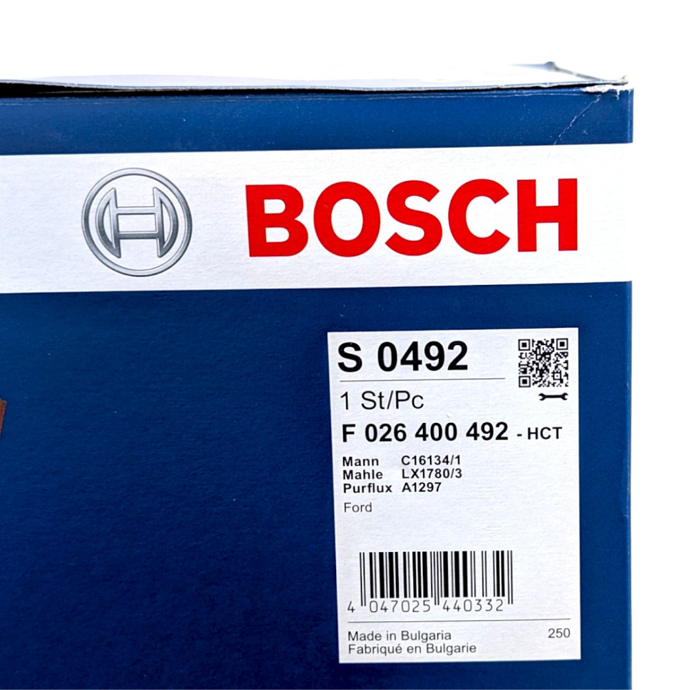 Повітряний фільтр BOSCH Ковель - фото 7