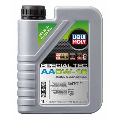 Моторное масло Liqui Moly SPECIAL TEC AA 0W-16 1л (LQ 21326) Винница - изображение 1