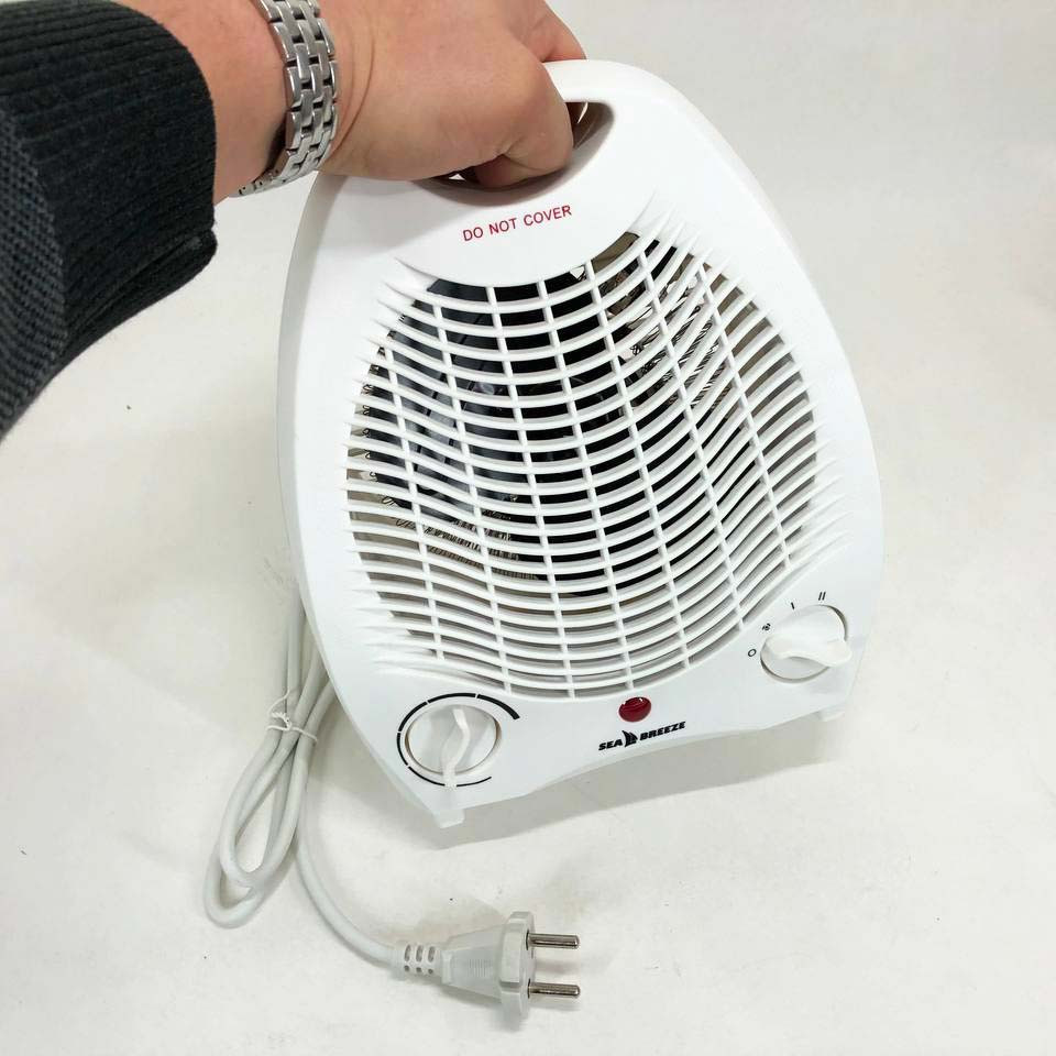 Обогреватель с вентилятором 2 квт Sea Breeze SB-039 2000 Вт, Безопасный обогреватель YU-322 для дома Киев - изображение 10