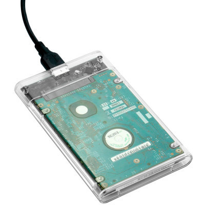 Кишеня зовнішня Dynamode 2.5&quot; SATA HDD/SSD USB 3.0 Transparent (DM-CAD-25316) Вінниця - фото 10
