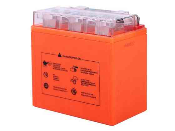 Аккумулятор 9АH- 12N9-BS гелевый с индикатором 135*75*135mm оранжевый Мукачево