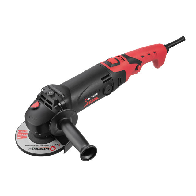 Болгарка INTERTOOL WT-0225, 1,2 кВт, 5000-12000 об/хв, диск 125 мм, поворотне руків’я - з плавним запуском Львів - фото 7