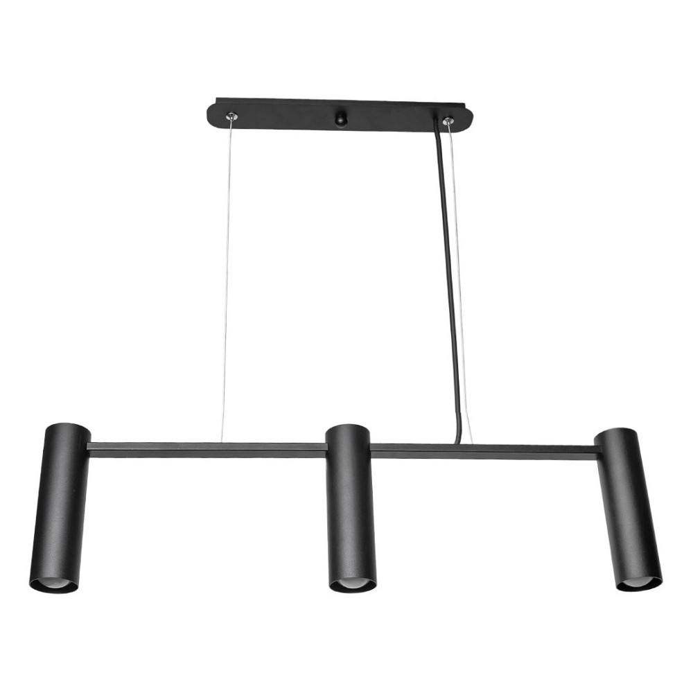 Подвесная люстра паук 3 лампы Telescope NL 17502-3 BK Одесса - изображение 4