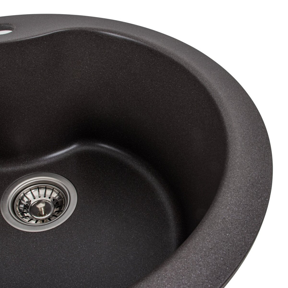 VALESO Гранітна мийка для кухні VALESO 480 TURAS матова Гренадін Коломия - фото 3