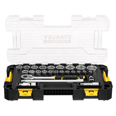 Набір головок Stanley FatMax Maxi Drive торцевих 1/2&quot;, шестигранних, 26 шт., кейс (FMMT98103-1) Вінниця - фото 11