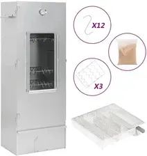 Гриль Zakito Europe Wędzarnia Ogrodowa Z Generatorem Zimnego Dymu 44,5X29X110cm Srebrna Ze3200762 Киев - изображение 1