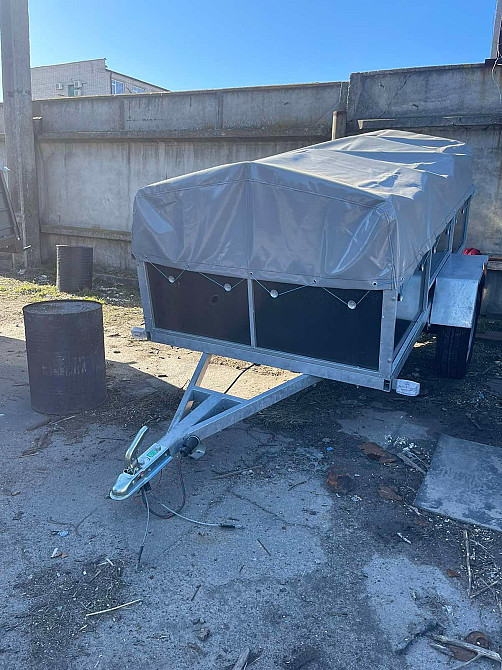 Оцинкований причіп з бакеліту Дніпро-2013 Сарны - изображение 3